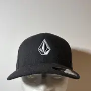 Volcom Charcoal Gray w/ Logo FlexFit Hat L/XL