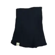 Sun + Stone Mens Solid Knit Acrylic Wool Gaiter Black OS