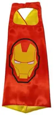 Iron Man Super hero Capes and Mask, Costume, Birthday Party Favors Supplies Gift