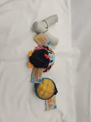 BARK DOG TOYS SIZE L LOT OF 3 PLUCKY WISHBONE, TOUCHDOWN TURKEY, MAC & SQUEAKS