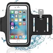 Sports Armband Mobile Phone with Headphone Case, 360° Rotatable Mobile Phone Case Sports Running Armband Jogging Arm Bag