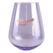 2pc Lauren Stemless 13cm/600ml Wine Glass Cocktail Party Drinking Tumbler Set
