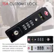 Security TSA13116 Safely Code Lock 3Digit Combination Lock TSA Customs Lock