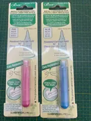 Clover or Hillman Chaco pen refill pink or blue