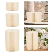 Cylinder Pedestal Stand Round for Ceremonies Dessert Cake Table Celebration