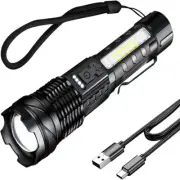 Rechargeable 9900000LM LED Flashlight High Bright Flash light Zoomable & 7 Modes