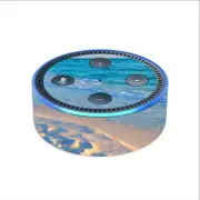 Skin Decal for Amazon Echo Dot (2nd gen) / Beach white sands blue water