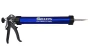 Selleys SAUSAGE CAULKING GUN 38cm Discharge Adhesives BLUE *Australian Brand
