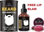 Beard Growth Oil 30ml and Lip Balm Beetroot 10g Beard oil for Men - Mustache
