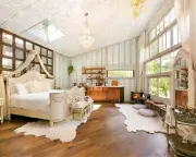 White Random Edge Faux Fur Sheepskin Rug, Plush Shag - Bonded Suede Lining - USA