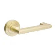 Zanda 165mm Satin Brass Epic Return Passage Set Includes 1131 Latch