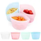 Oven Safe Food Storage Bags Silicone Container Eco-friendly Bpa-free