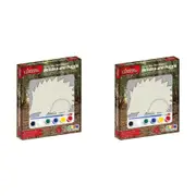 2x Australian Geographic Create Your Own Wooden Echidna and Puggle Kids Toy 3+
