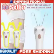 Electronic Eyebrow Threading Epilator Face Body Threader Hair Remover Machine IH