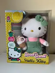 Limited Edition SWEET SCENTS Hot Chocolate Scent Hello Kitty Plush NIB #2580