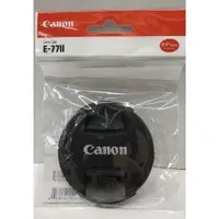 在飛比找蝦皮購物優惠-【玖華攝影器材】CANON E77II 77mm 原廠鏡頭蓋