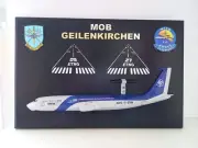 Boeing Nato Awacs E-3A Sentry Wooden Wall Painting