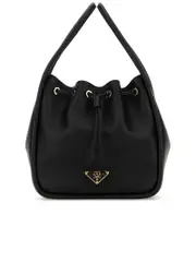 Prada Darling Leather Mini Bucket Bag