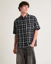 Figment Box Short Sleeve Check Shirt