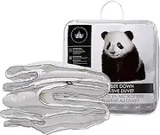 Canadian Down & Feather Co. - All Season Microfiber Down Alternative Duvet King Size Doona - Machine Washable Quilt - 260 TC Shell 100% Cotton 360 GSM - Oeko TEX Certified
