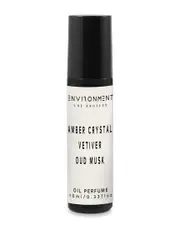 ENVIRONMENT Roll-On Inspired by Baccarat Rouge 540 Amber Crystal, Vetiver & Oud Musk