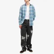 Nahmias Heart Patchwork Jeans