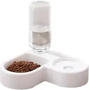 Automatic Cat Dog Feeder Pet Water Dispenser Feeding Container Bowl Self Feeding Set Love Shaped Large Capacity Plastic Pets Feeder