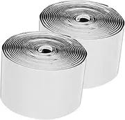 SHINEOFI 2Rolls Non Slip Rug Tape Grippers Double Sided Adhesive Carpet Tape for Area Rugs Prevents Slipping Various Surfaces Easy to Use and Removable Pack