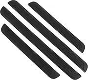 MUELODSIC 1 Set Car Door Sill Protector Strip Adhesive Easy Installation Wear Resistant Strong Adhesive Enhances Vehicle Appearance