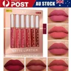 6PCS/Set Long Lasting Lip Gloss Beauty Glazed Matte Liquid Make Up Lipstick Lip