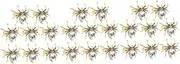16 Pcs Spider Napkin Buckle Napkin Holder for Table Metal Brackets Rhinestone Ring Napkin Holder Ring Crystal Napkin Ring Halloween Napkin Rings Serviette Ring Serviette Accessory(5X5X3CMx2pcs)
