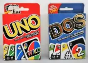 Mattel - Uno Card Game & Dos Card Game Bundle