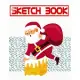 Sketch Book For Men Christmas Gift Card: Sketch Pads For Drawing Doodling Or Sketching Kids Sketch Book Blank Paper Sketch Book For Kids - Supplies -