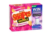 2 x Arnotts Shapes Original Cheese & Bacon Cracker Biscuits 180g