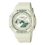 CASIO G-SHOCK GMAS2100GA-7A One Tone Series Analog Digital Watch White