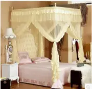 Romantic ! elegant 4 Corner Post Bed Canopy Mosquito 2 Size Netting (No Bracket)