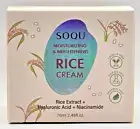 Korean SOQU Rice Face Cream 2.48oz Moisturizing & Brightening New in Box