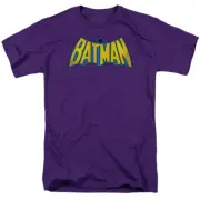 Batman DC Classic Batman Logo Distressed DC Comics Licensed Adult T-Shirt