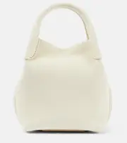 [Loro Piana] Loro Piana Bale Micro leather tote bag One Size white