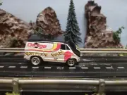 CUSTOM AFX HO SLOT CAR BODY - KRAZY VAN - DODGE VAN
