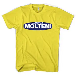 Molteni Alimentari Pro Cycling Merckx 中性 T 恤所有尺碼顏色