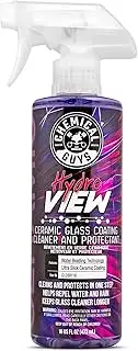Chemical Guys CLD30116 HydroView Ceramic Glass Cleaner, Water Repellent & Protective Coating (Works on Glass, Windows, Mirrors, Navigation Screens & More; Car, Truck, SUV and Home Use), 16 fl oz