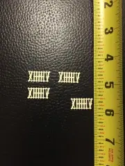 Cucko Clock Numeral Set Bone 7/16”.