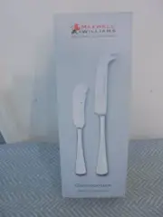 MAXWELL & WILLIAMS NEW IN BOX 2 PCE COSMOPOLITAN Cheese And Pate Knife #