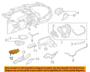 GM OEM 16-19 Volt Instrument Panel Components-Switch Panel 23342616