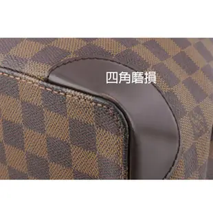 LV Hampstead PM 棋盤格帆布金牌肩背包_展示品