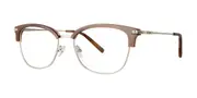 Vera Wang Frida Blush Pearl Men's Glasses Brown Size 53 - Private Health Rebate - Blue Light Block Available