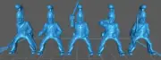 Russian Dragoon 1805-10 rgt - 5 minis - Resin 28mm Minis