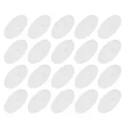 20Pcs Plastic Gears 48 Teeth Plastic Double Gears 48102BA for RC DIY Robot,White