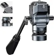 ULANZI F38 Video Fluid Head for Camera Tripod - Mini Pan Tilt Head With Q/R